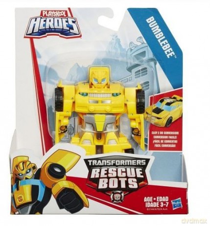 Transformers Rescue Bots Rescan, Żółta figurka [FIGURKA]