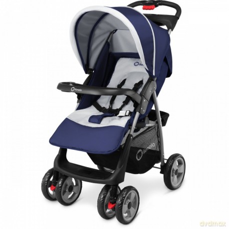 Wózek spacerowy Emma grey/blue