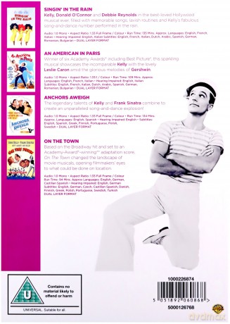 The Gene Kelly Signature Collection [4DVD]