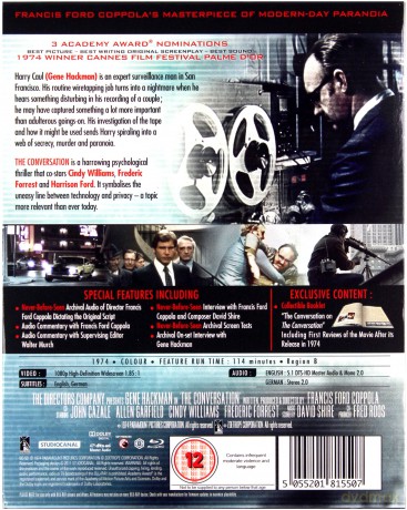 The Conversation (Rozmowa) [Blu-Ray]