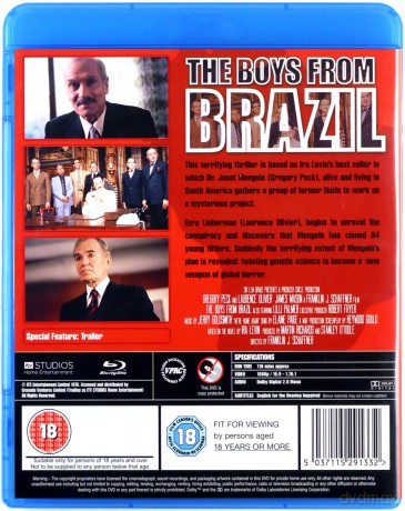 The Boys from Brazil (Chłopcy z Brazylii) [Blu-Ray]