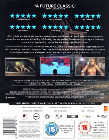 It Follows (Coś za mną chodzi) [Blu-Ray]