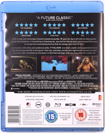 It Follows (Coś za mną chodzi) [Blu-Ray]