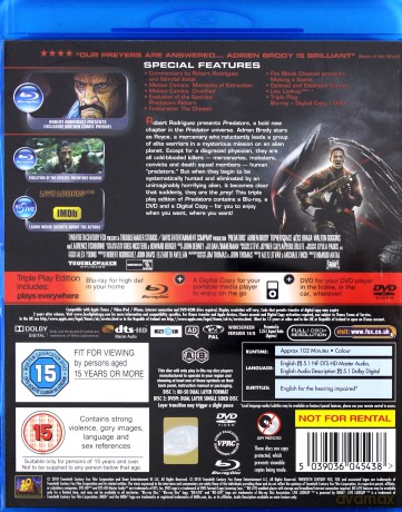 Predators [Blu-Ray]+[DVD]