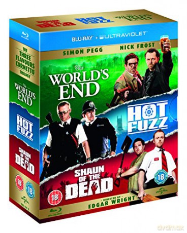 The World's End / Hot Fuzz / Shaun of the Dead (To już jest koniec / Hot fuzz - Ostre psy / Wysyp żywych trupów) [BOX] (To już jest koniec / Hot fuzz - Ostre psy / Wysyp żywych trupów) [3xBlu-Ray]