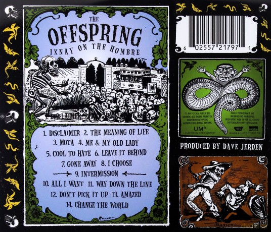 The Offspring: Ixnay On The Hombre [CD]