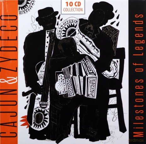 Cajun&Zydeco: Milestones Of Legends [10CD]