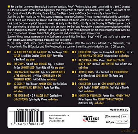 Hot Rod Legends Rock'N'Roll [10CD]