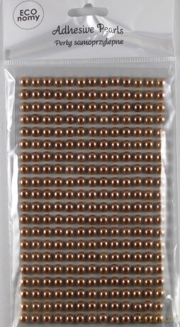 Perełki samoprzylepne 6 mm Biege GRPE-033 