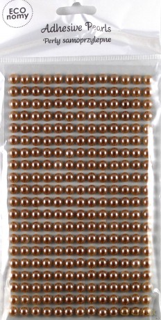 Perełki samoprzylepne 6 mm Biege GRPE-033 