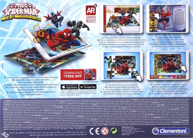 CLEMENTONI 104 el. Ultimate Spiderman [PUZZLE]