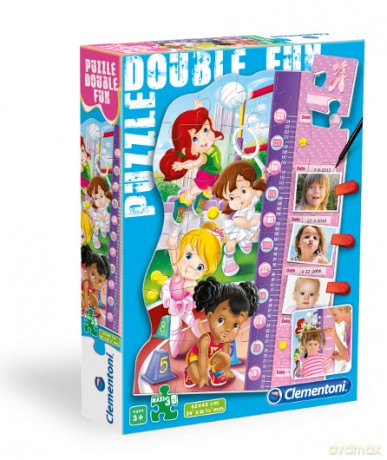 CLEMENTONI Double Fun Girl [PUZZLE]