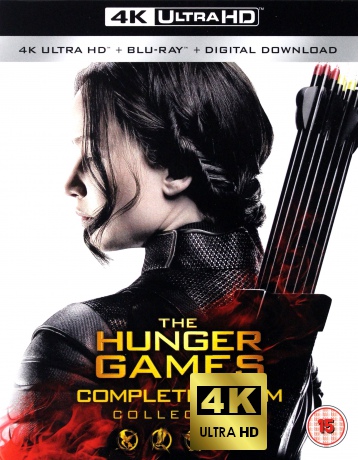 The Hunger Games Complete Collection (Igrzyska Śmierci Kompletna Kolekcja) [4xBlu-Ray 4K]+[4xBlu-Ray]