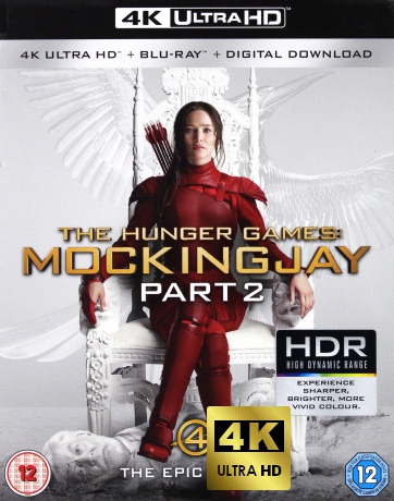 The Hunger Games: Mockingjay Part 2 (Igrzyska śmierci: Kosogłos. Część 2) [Blu-Ray 4K]+[Blu-Ray]