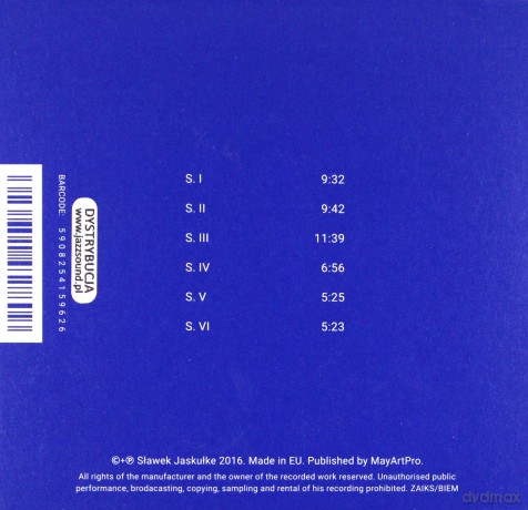Sławek Jaskułke: Senne [CD]