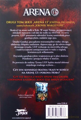 Arena 13. Rytuał - Joseph Delaney [KSIĄŻKA]