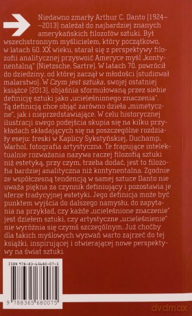 Czym jest sztuka - Arthur C. Danto [KSIĄŻKA]
