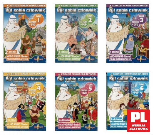 Był sobie człowiek 1-6 Pakiet [6DVD]