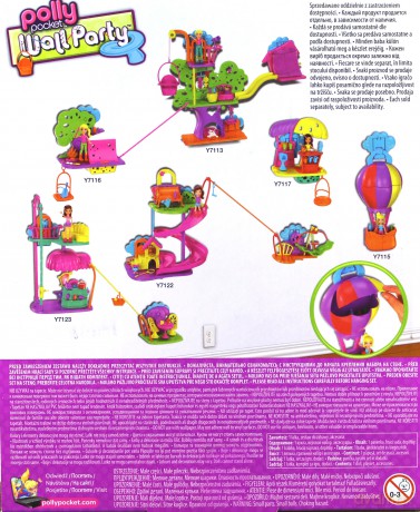 Polly Pocket Przygoda Na Ścianie - Zestaw Balonowy Y7115