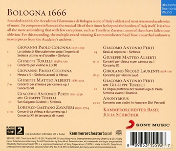 Kammerorchester Basel: Bologna 1666 [CD]