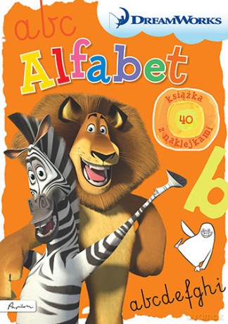 Alfabet. Książka z naklejkami Dreamworks [KSIĄŻKA]
