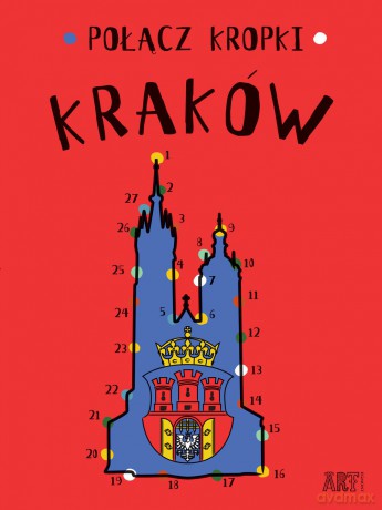 Połącz kropki Kraków - Agata Toromanoff [KSIĄŻKA]