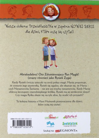 Rysiek Zyga. Zdumiewający Pan Magik. Hania Humorek i przyjaciele - Megan Mcdonald [KSIĄŻKA]