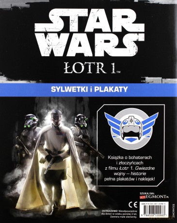 Sylwetki i plakaty Star Wars Łotr 1 - Katrina Pallant [KSIĄŻKA]