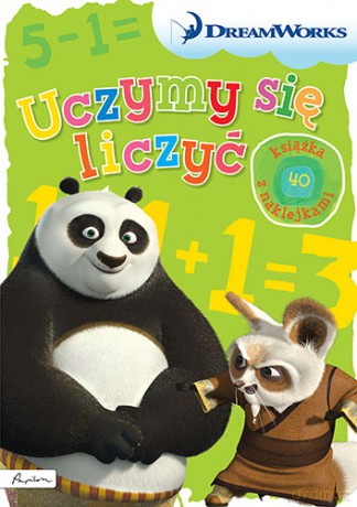 Uczymy się liczyć. Książka z naklejkami Dreamworks [KSIĄŻKA]