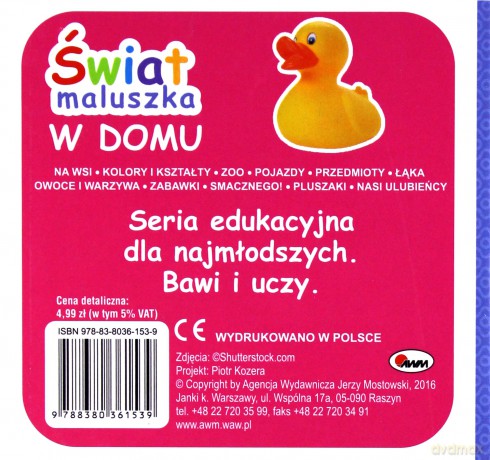 W domu. Świat maluszka - Piotr Kozera [KSIĄŻKA]
