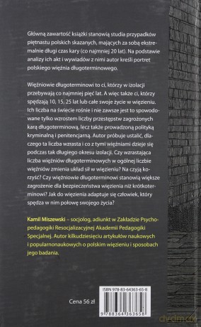 Zabójcy w więzieniu. Adaptacja więźniów długoterminowych do warunków izolacji - Kamil Miszewski [KSIĄŻKA]