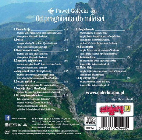 Paweł Gołecki: Od pragnienia do miłości [CD]