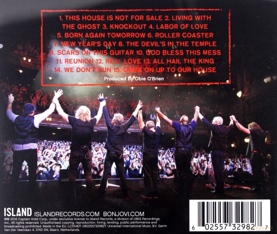 Bon Jovi: This House Is Not For Sale - Live From The London Palladium [CD]
