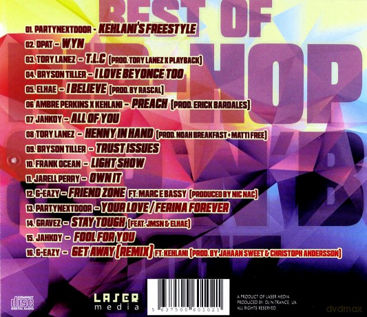 Best Of Hip Hop & RnB 2017 [CD]