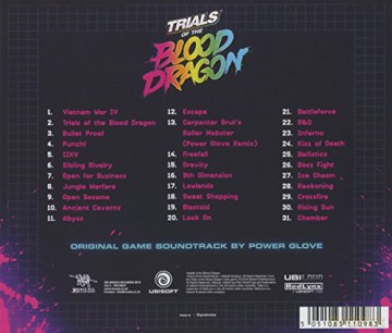 Trials Of The Blood Dragon soundtrack (Power Glove) [CD]