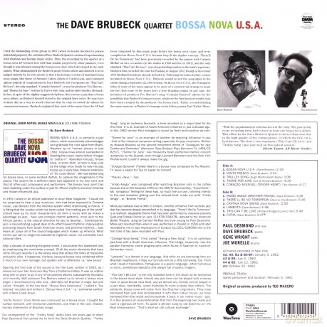 Dave Brubeck: Bossa Nova USA [Winyl]