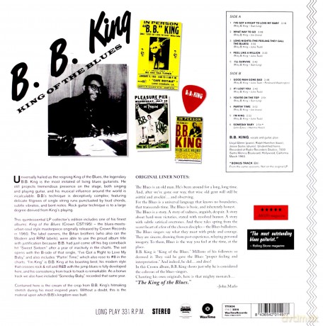 B.B. King: King of the Blues [Winyl]