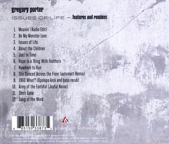 Gregory Porter: Issues of Life: Features and Remixes [CD]