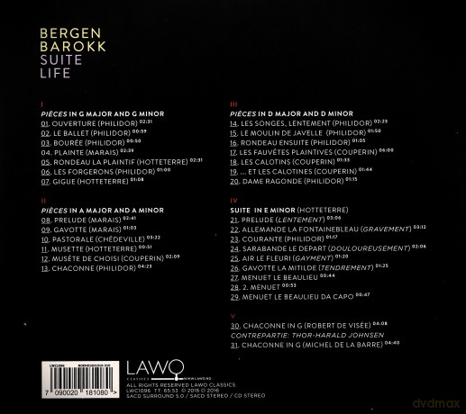 Bergen Barokk: Suite Life [SACD]