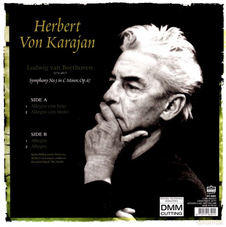 Berliner Philharmoniker & Herbert von Karajan: Beethoven: Symphony No. 5 [Winyl]