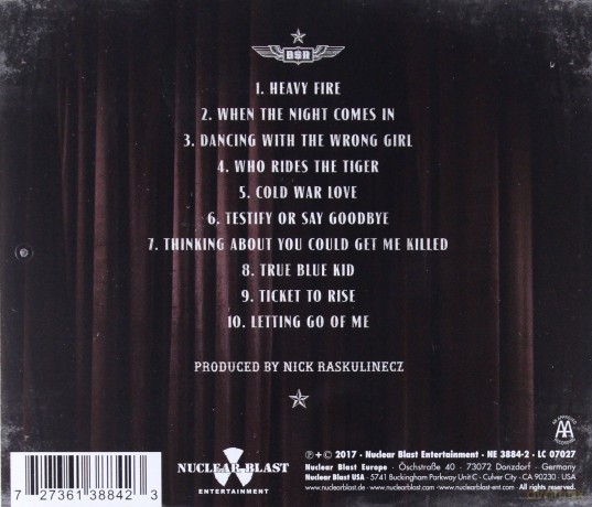 Black Star Riders: Heavy Fire [CD]