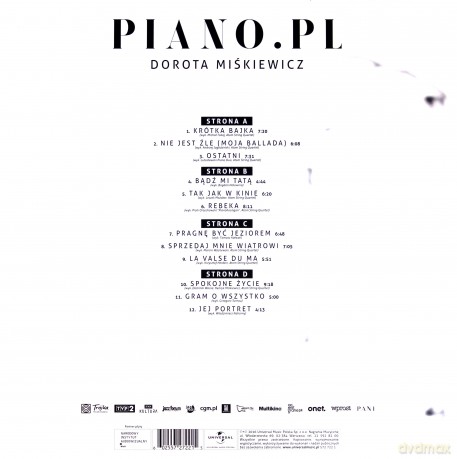 Dorota Miśkiewicz: Piano.PL [2xWinyl]