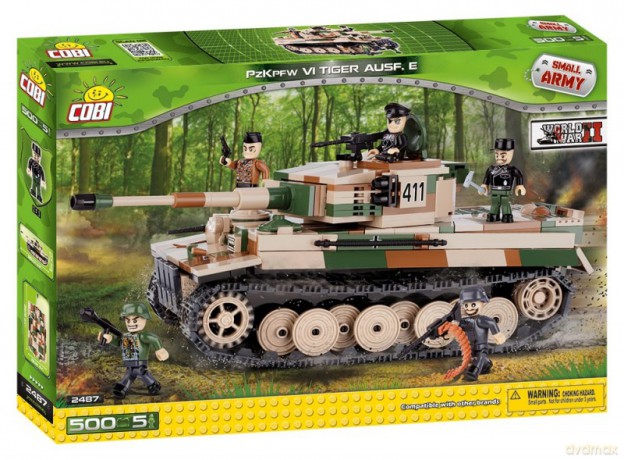 Armia Tiger PzKpfw VI Ausf. E - Czołg niemiecki [KLOCKI]
