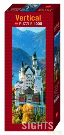 HEYE 1000 el. Zamek w Neuschwanstein Panorama [PUZZLE]