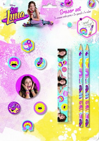 Soy Luna Zestaw gumek do mazania