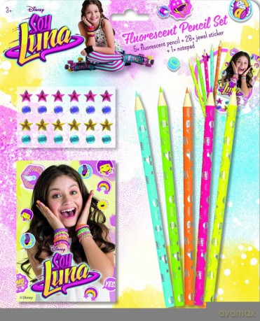 Soy Luna Zestaw kredek fluorescencyjnych