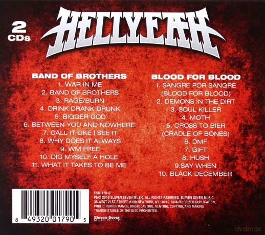 Hellyeah: Blood For Blood/Band Of Brothers [2CD]