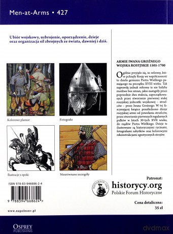 Armie Iwana Groźnego. Wojsko rosyjskie 1505-1700 - Wiaczesław Szpakowski, David Nicolle [KSIĄŻKA]