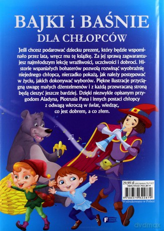 Bajki i baśnie dla chłopców [KSIĄŻKA]
