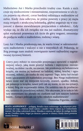 Cztery pory miłości - Beata Agopsowicz [KSIĄŻKA]